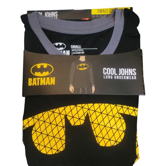 Batman Other - Bioworld Small 28 30 Batman Logo Cool Johns Long Underwear Shirt Super Hero NEW